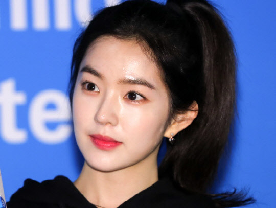 스크린 데뷔하는 아이린 [연합뉴스]